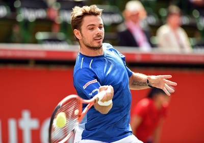 ワウリンカが初戦突破、2回戦は因縁の伊藤と ジャパンオープン