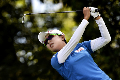 19歳の金孝周が首位奪還、エビアン選手権