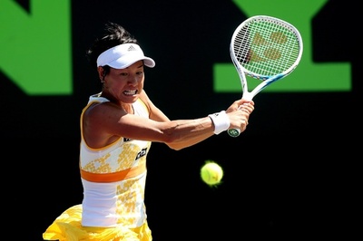 クルム伊達、初戦突破ならず ソニー・オープン