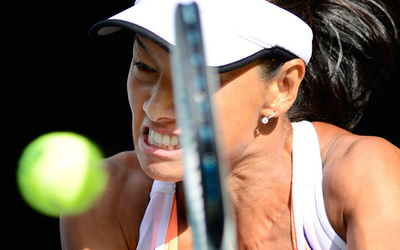 クルム伊達が初戦突破、パンパシフィックオープン