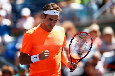 フェデラーがベルディハに完勝で4強入り、BNPパリバ・オープン