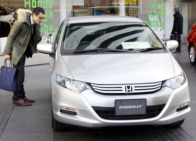 ホンダのハイブリッド車、新型「インサイト」1万台受注