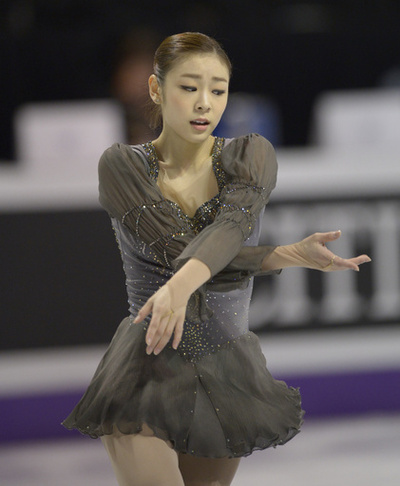 右足のけがから復帰のキム・ヨナ 「リラックスして滑りたい」