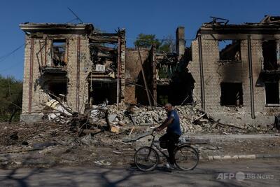 ロシア、ウクライナ東部の三つの村を制圧と発表
