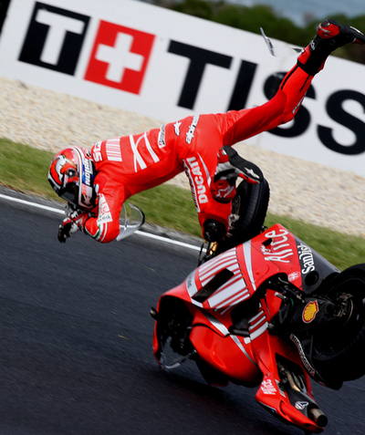 ストーナー オーストラリアGP・全フリー走行でトップタイム