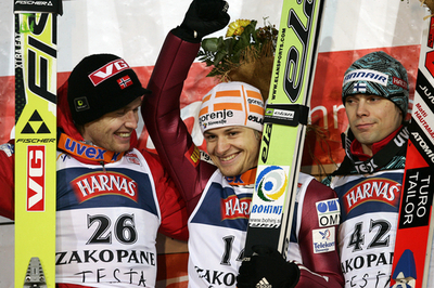 ＜ノルディックスキー・ジャンプ 06-07W杯・第15戦＞ウルバンツ W杯初優勝を果たす - ポーランド