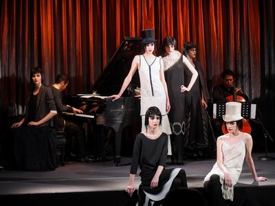 「sakayori.」ブルーノート東京で15/16年秋冬コレクション発表
