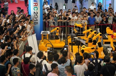 中国ロボット産業の成長率30%を記録 過去5年間で