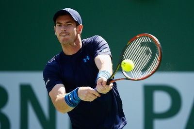 マレーが英男子歴代最多の通算497勝目で4強入り、BNPパリバ・オープン