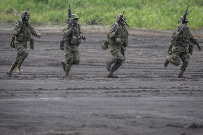 Two killed in shooting at Japan army training range