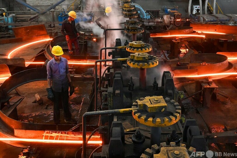 【今日の1枚】鉄は熱いうちに パキスタンの鉄工所 写真4枚 国際ニュース:AFPBB News