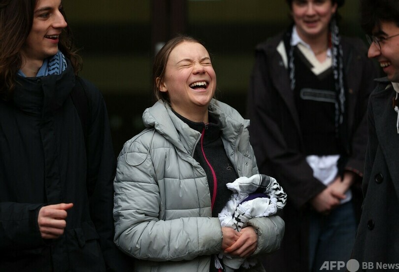 グレタ・トゥンベリさんに無罪判決 英裁判所