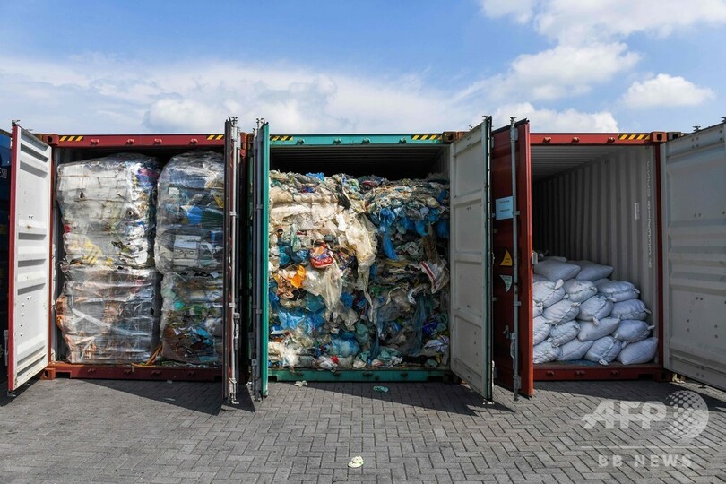 マレーシア、輸入プラごみ数百トンを返送へ