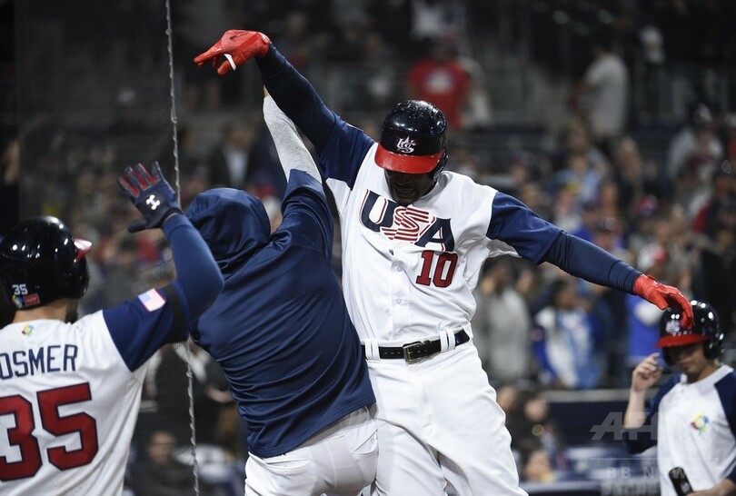 米国がベネズエラに逆転勝ち、一発攻勢で2次R白星発進 WBC