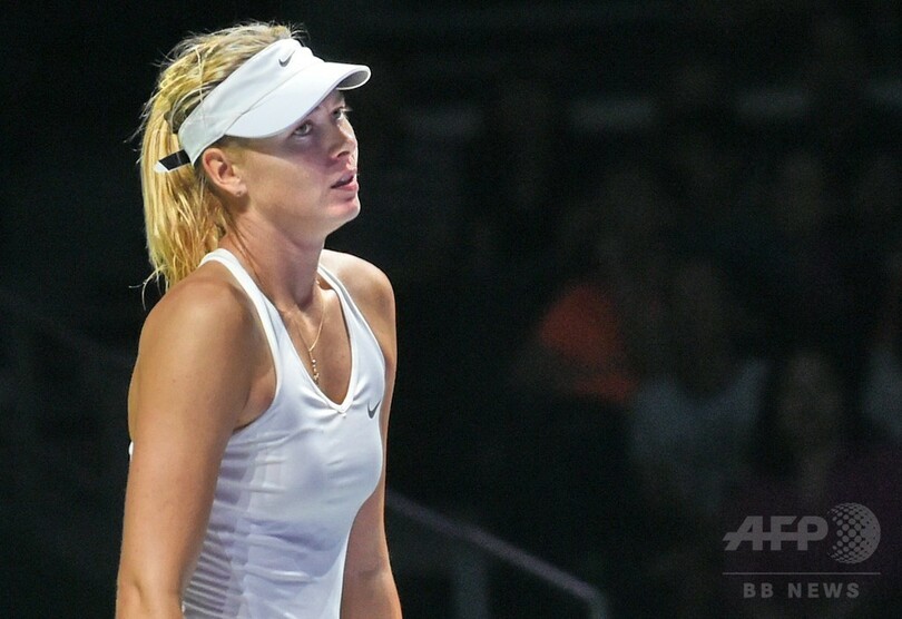 シャラポワが2連敗、世界女王の座遠のく WTAツアー選手権
