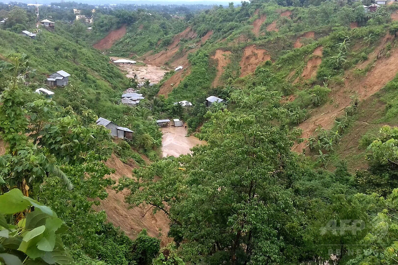 バングラデシュ南東部の豪雨災害、死者134人に