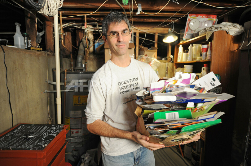 1年分の家庭ごみはどれぐらい？米男性がチャレンジ