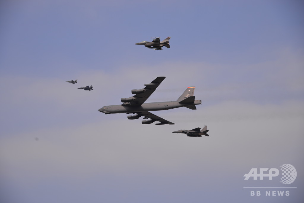 米軍、朝鮮半島に爆撃機飛来させず 韓国の要請で 米軍、朝鮮半島に爆撃機飛来させず 韓国の要請で