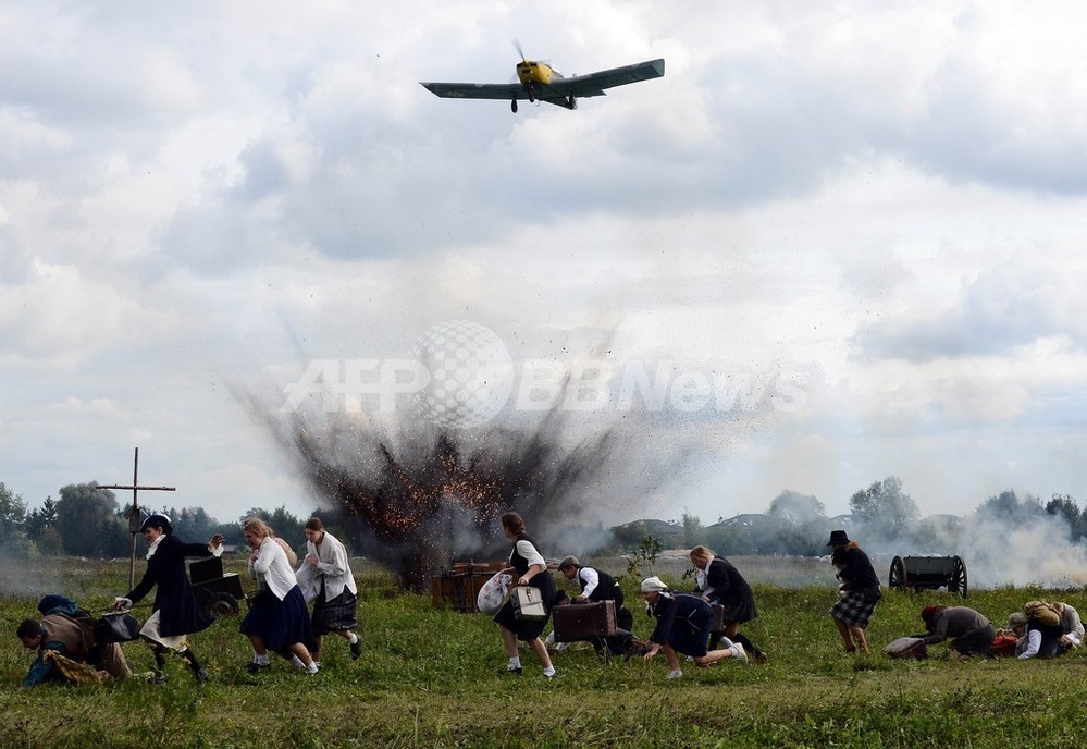 旧ドイツ軍によるポーランド侵攻を再現 第2次世界大戦きっかけ 写真5枚 国際ニュース Afpbb News