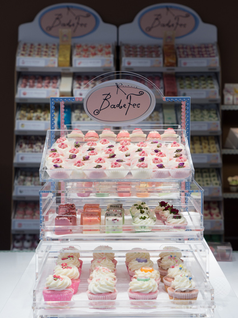 カップケーキ型の入浴剤も、ドイツ発美容ブランド「バデフィー」が日本上陸