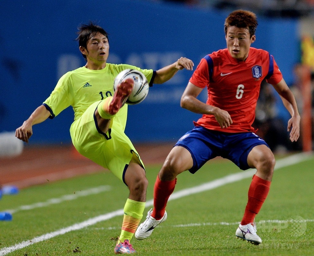 男子サッカー日本代表 韓国に敗れ準決勝進出ならず アジア大会 国際ニュース Afpbb News
