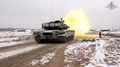 ベラルーシで行われた、同国とロシアの合同軍事訓練の様子。ロシア国防省提供の映像より（2022年12月19日入手）。(c)AFP PHOTO / RUSSIAN DEFENCE MINISTRY