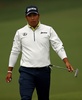 男子ゴルフ米国ツアーメジャー第3戦、第84回マスターズ・トーナメント最終日。2番に臨む松山英樹（2020年11月15日撮影）。(c)Patrick Smith/Getty Images/AFP