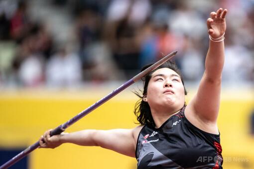 パリ五輪金・北口榛花が女子やり投げ優勝 セイコーGGP 写真5枚 国際