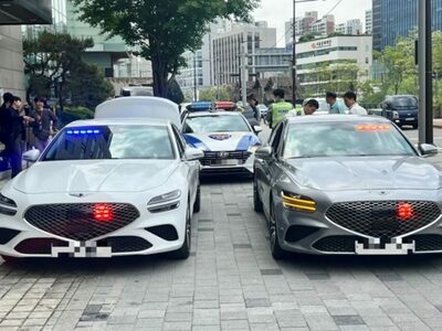 韓国の“動くネズミ捕り”始動…覆面パトがスピード違反を即摘発
