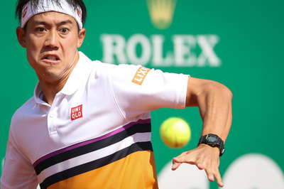 錦織が18歳の新鋭にストレート勝ち、バルセロナOP8強入り