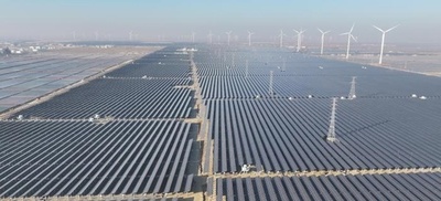 中国最大の干潟太陽光発電エネルギー貯蔵施設稼働開始