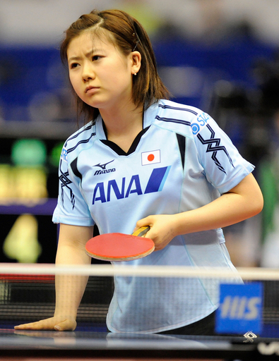 福原 2回戦敗退、世界卓球