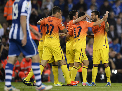 バルセロナ、エスパニョールを下し勝ち点100に迫る