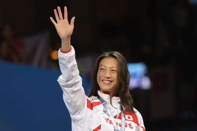 寺川が女子100m背泳ぎで銅メダル、第15回世界水泳