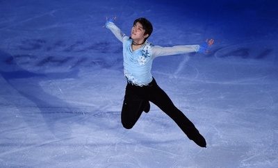 羽生ら出場選手がエキシビションに登場、世界フィギュア