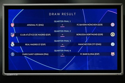 王者マンCは3年連続でレアルと対戦 欧州CL準々決勝