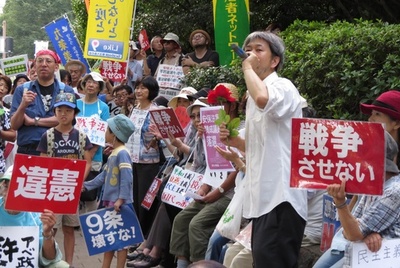 安保関連法成立、反対派は抗議継続 豪・比は歓迎 中国は懸念