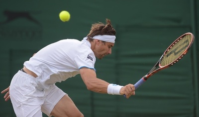 フェレールの3回戦進出記録が途切れる、ウィンブルドン選手権