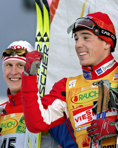 ＜クロスカントリー 06-07W杯・ツール・ド・スキー＞ローニング 男子30キロメートル・クラシカル・マススタートを制す - イタリア