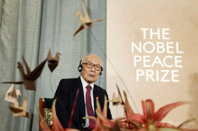 日本被団協、プーチン氏に核兵器の危険を警告 平和賞授賞式前に会見