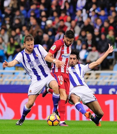 アトレティコ、PKからの2失点でソシエダに屈する