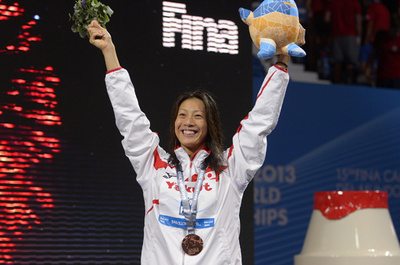 寺川が50m背泳ぎで銅メダル、第15回世界水泳