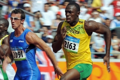 ボルト 男子100メートル2次予選進出