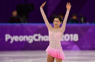 フィギュア女子SPで4位の宮原知子、平昌五輪