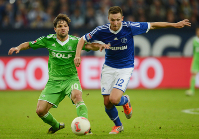 シャルケがボルフスブルクに快勝