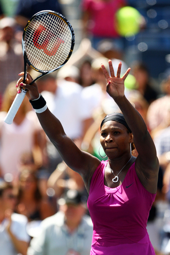セレーナ ハンチュコワを退けベスト8入り、全米オープンテニス