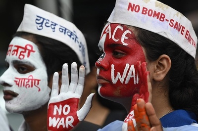 原爆投下から78年 インドで平和願う