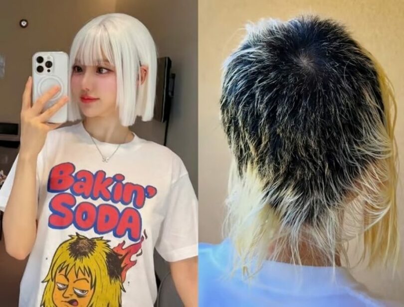 脱色事故後、かつらを着用して公演するDJ SODA＝Instagram(c)MONEYTODAY