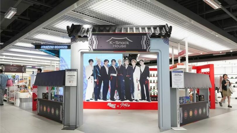 ロッテ百貨店本店にオープンした「Kスナックハウス」のポップアップストア(c)news1