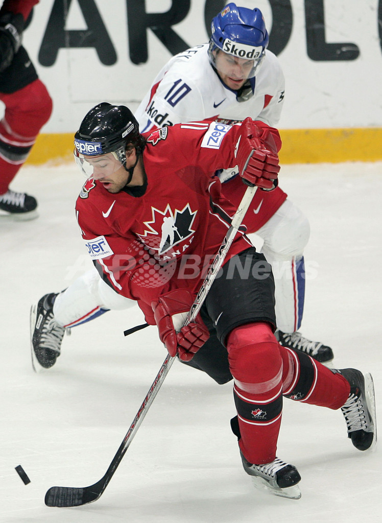 アイスホッケー 世界選手権大会07 カナダ オーバータイムでチェコを降す ロシア 写真9枚 国際ニュース Afpbb News
